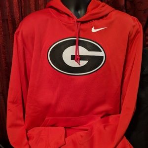 Brand New Georgia Bulldog Therma Fitted Hoodie